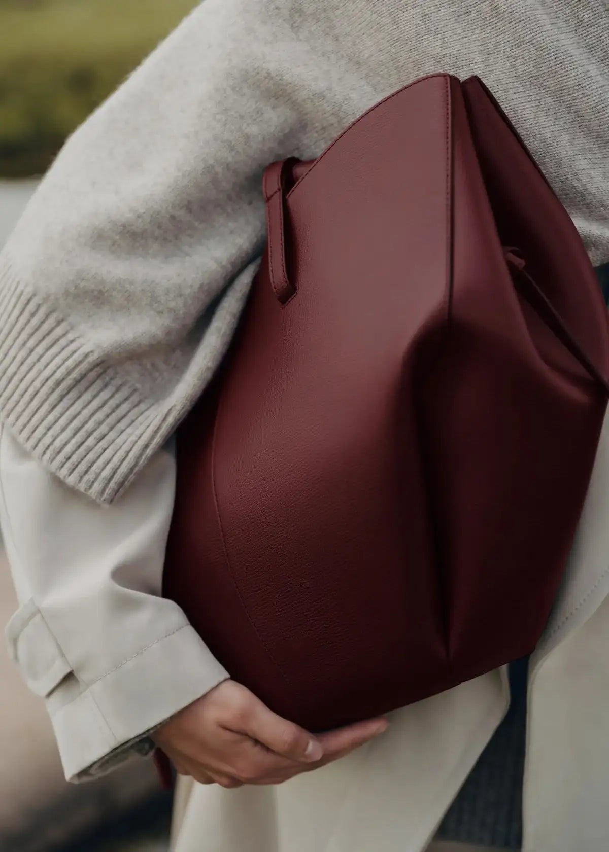 Wing Tote - Mehroon (with mini-wallet) - HBH