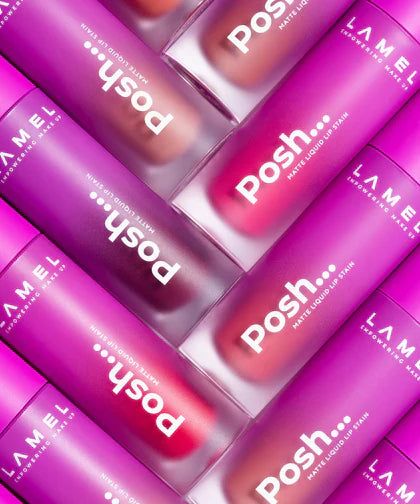 LAMEL Posh Matte Liquid Lip Stain №402 Frost Rose 4gm