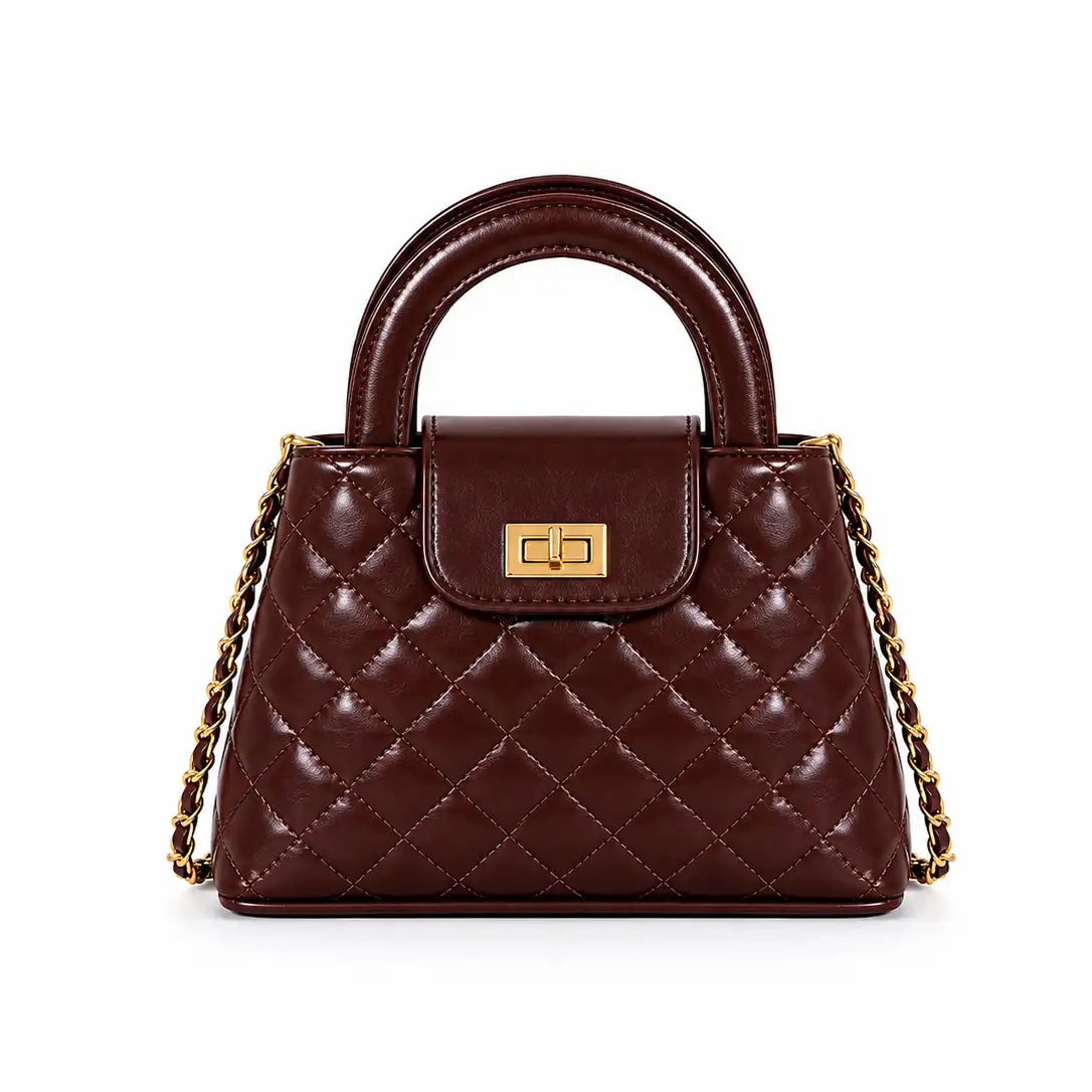 Classic Crossbody - Dark Brown - HBH