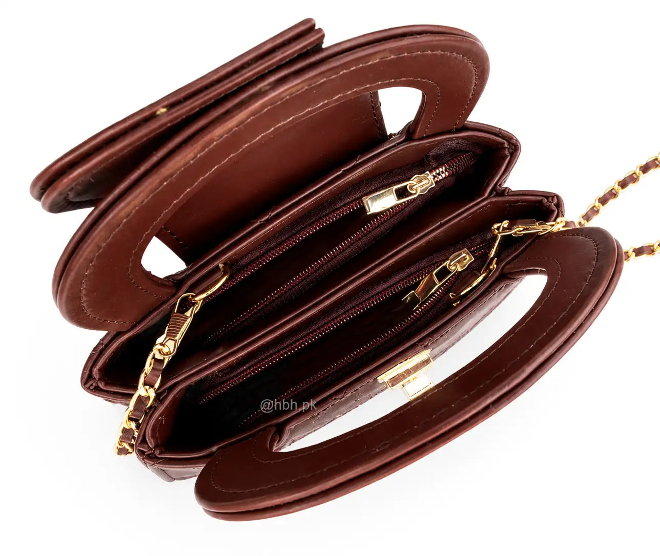 Classic Crossbody - Dark Brown - HBH