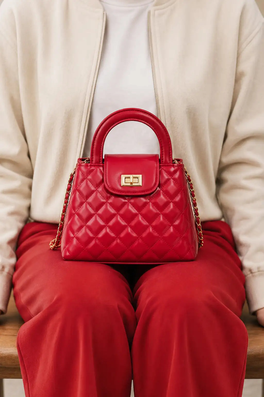 Classic Crossbody - Red - HBH
