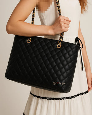 Quilted Totes Black - HBH