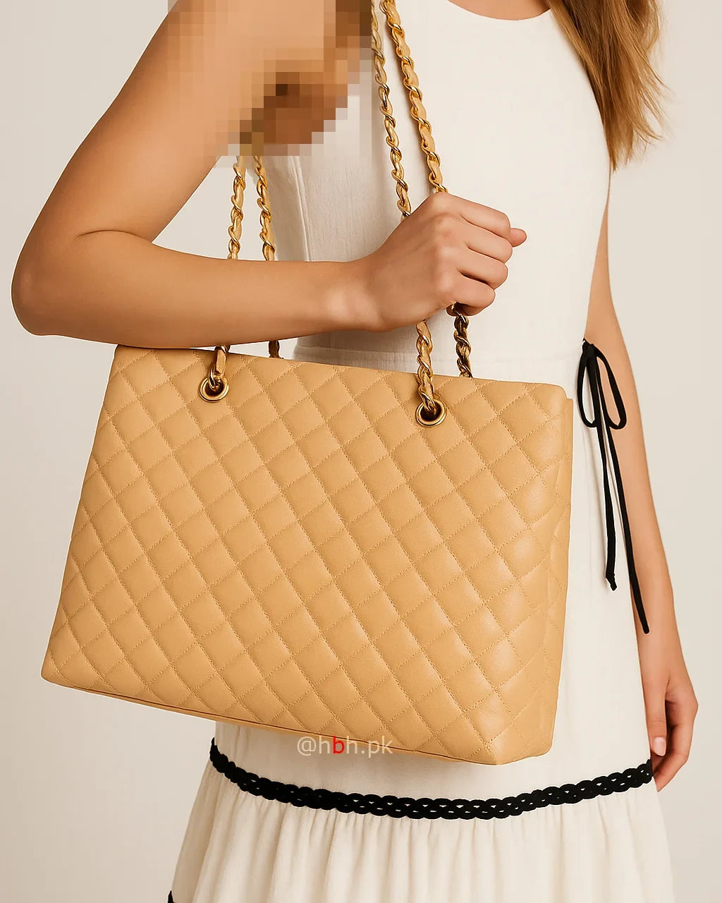 Quilted Totes Peach-Pink - HBH