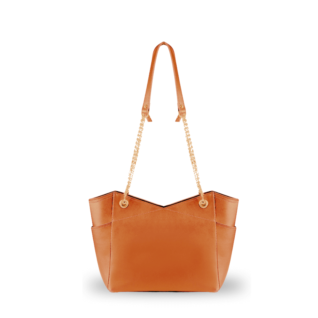 Reena Brown Tote Bag - Bag X
