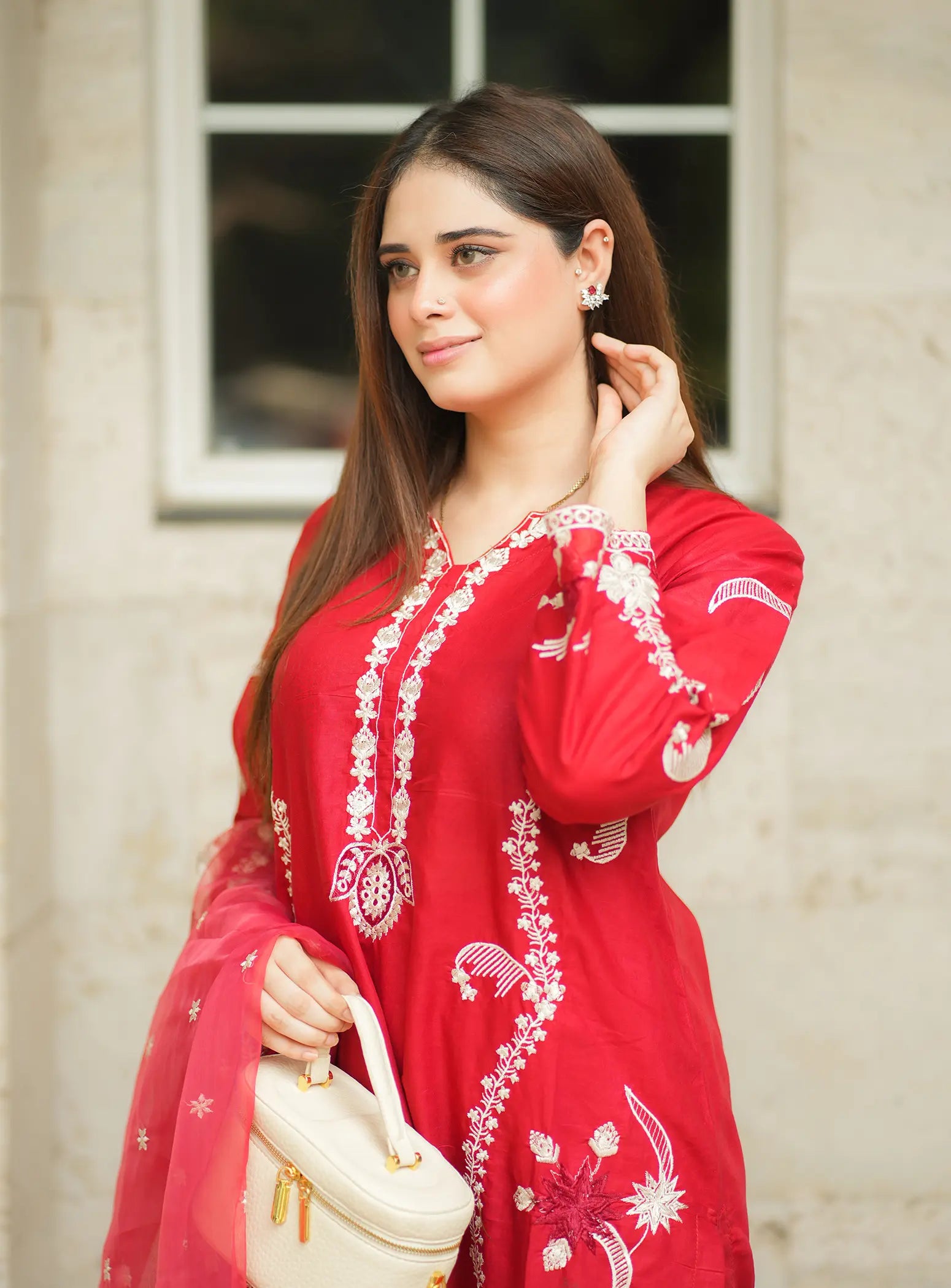 Red Reverie 3pcs - Tawakal Closet