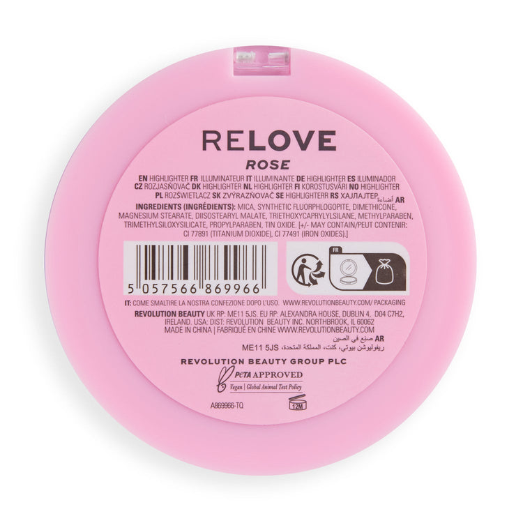 Relove By Revolution Super Highlighter Rose