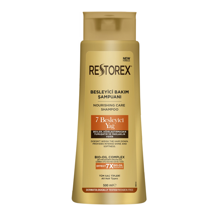 Restorex - All Hair Types Nourishing Care Shampoo 500Ml