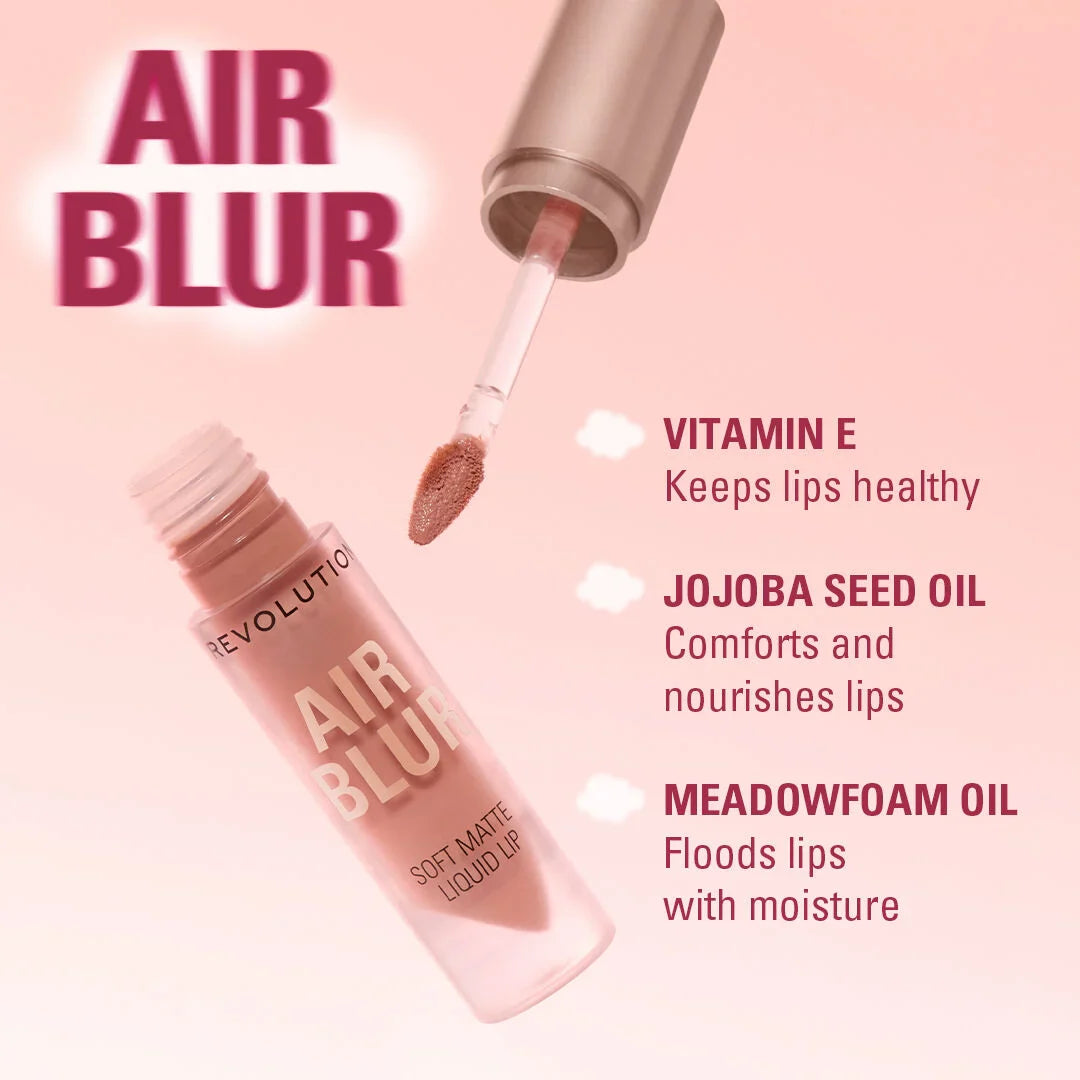 Revolution Air Blur Matte Liquid Lipstick Siren