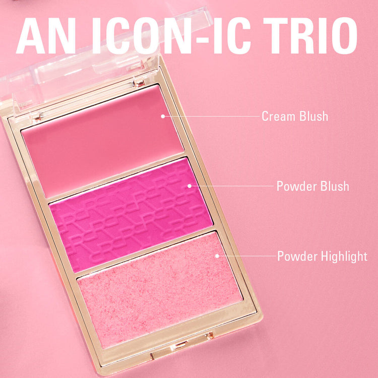 Revolution Blush Icon Palette Authentic Peach