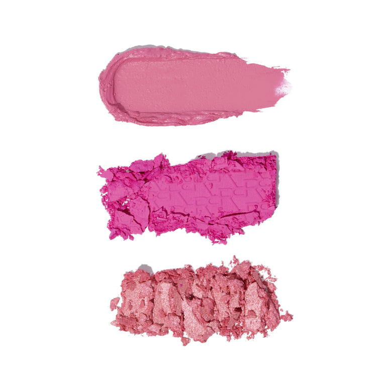 Revolution Blush Icon Palette Hot Pink Flag