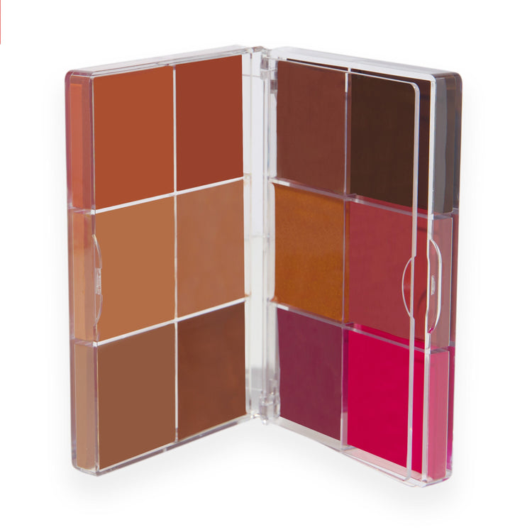 Revolution Everything Base Face Icon Complexion Palette Dark 5gm