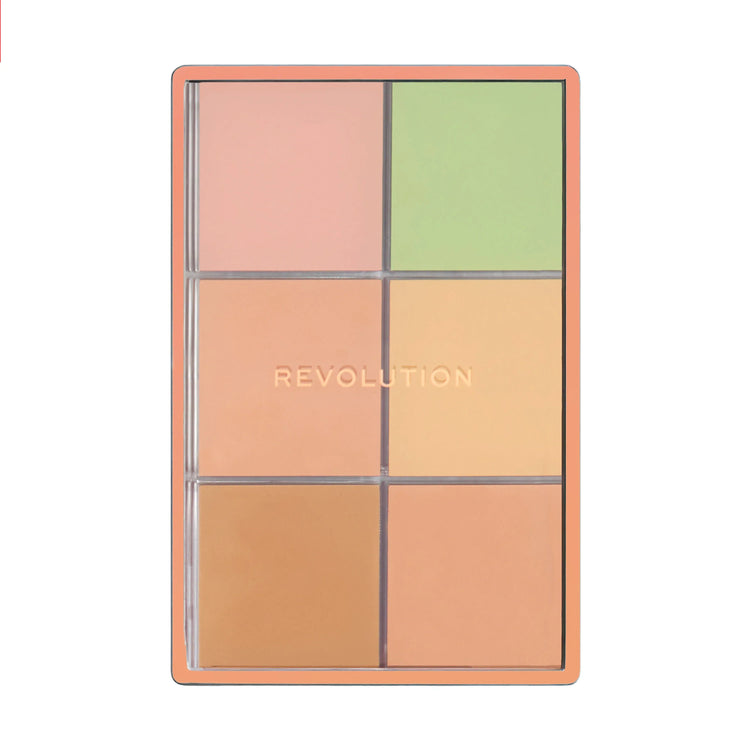 Revolution Everything Base Face Icon Complexion Palette Light 5gm