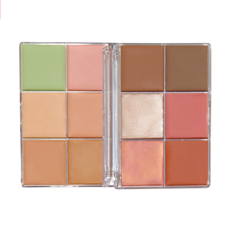 Revolution Everything Base Face Icon Complexion Palette Light 5gm