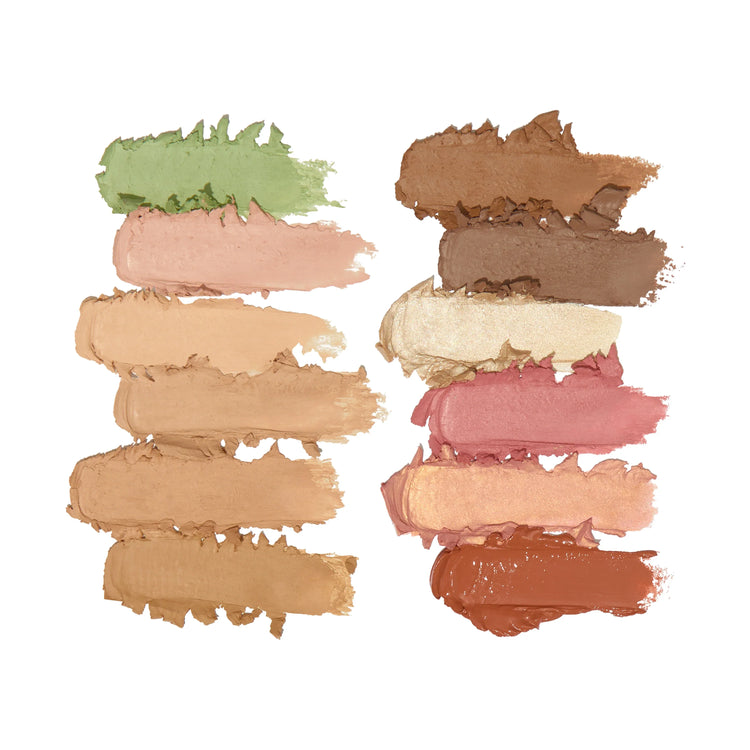 Revolution Everything Base Face Icon Complexion Palette Light 5gm