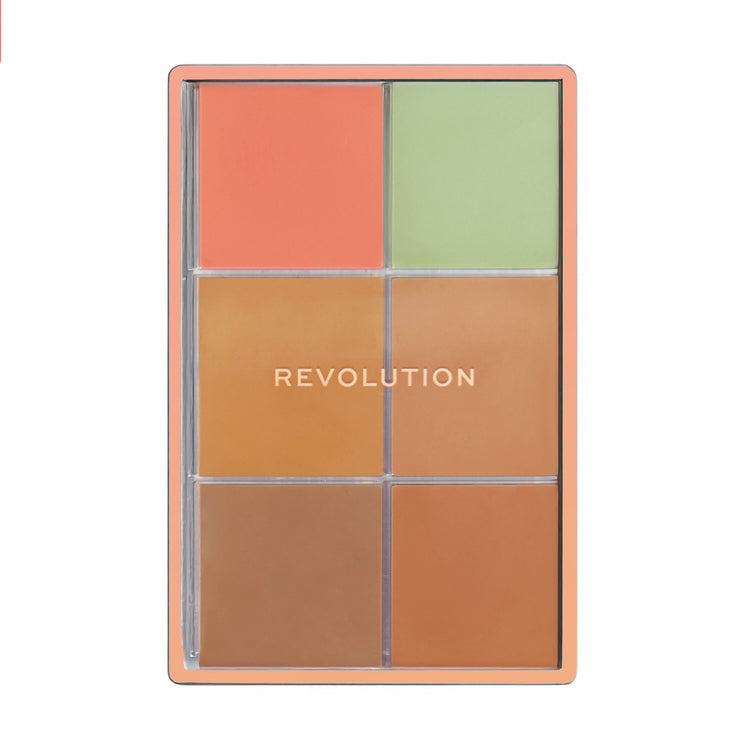 Revolution Everything Base Face Icon Complexion Palette Medium 5gm