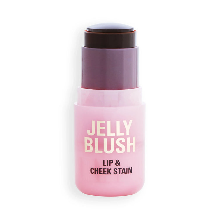 Revolution Jelly Blush Stick Lip And Cheek Stain Peach Orange