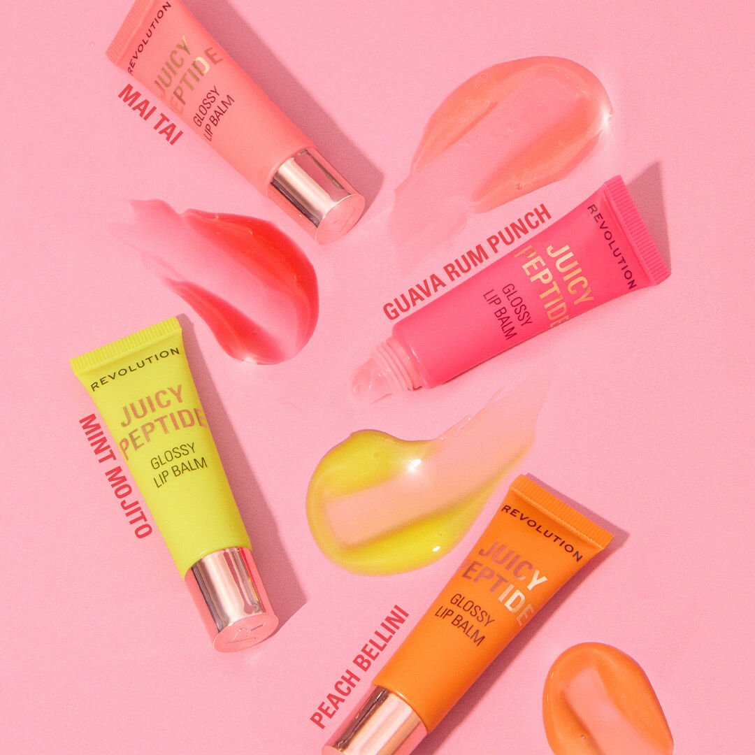 Revolution Juicy Peptide Lip Balm Mint Mojito Green 8ml