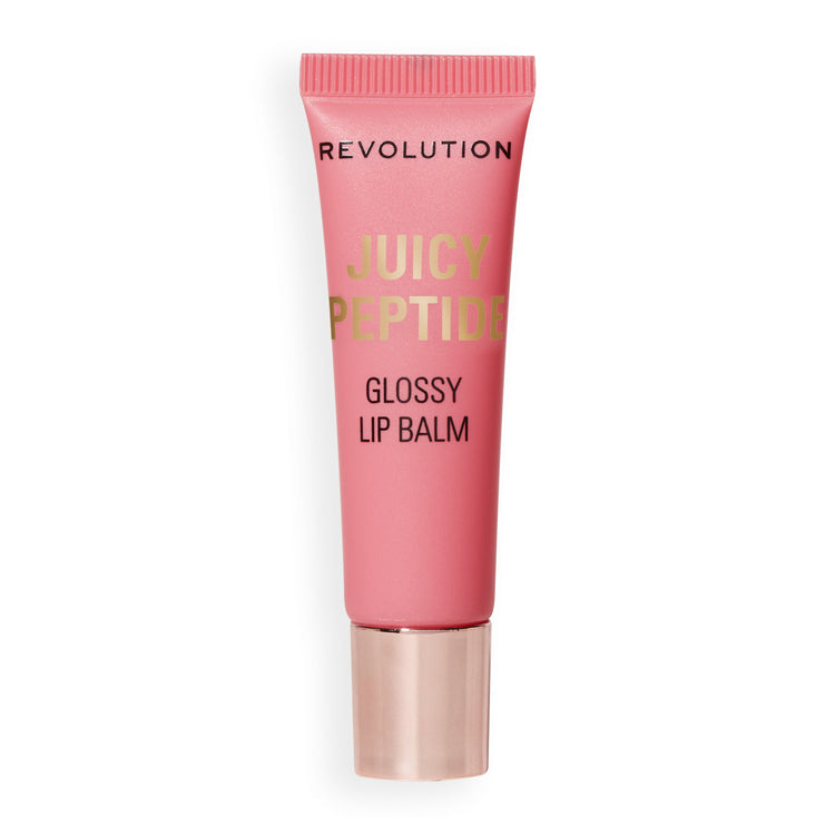 Revolution Juicy Peptide Lip Balm Shimmer Mai Tai Pink 8ml