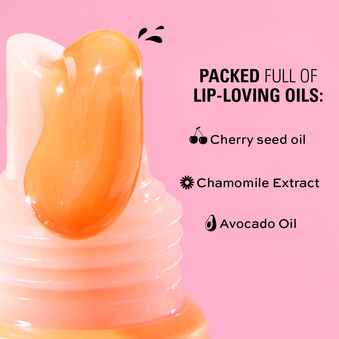 Revolution Juicy Peptide Lip Balm Shimmer Mai Tai Pink 8ml
