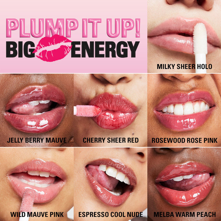 Revolution Pout Bomb Plumping Gloss Wild Mauve Pink