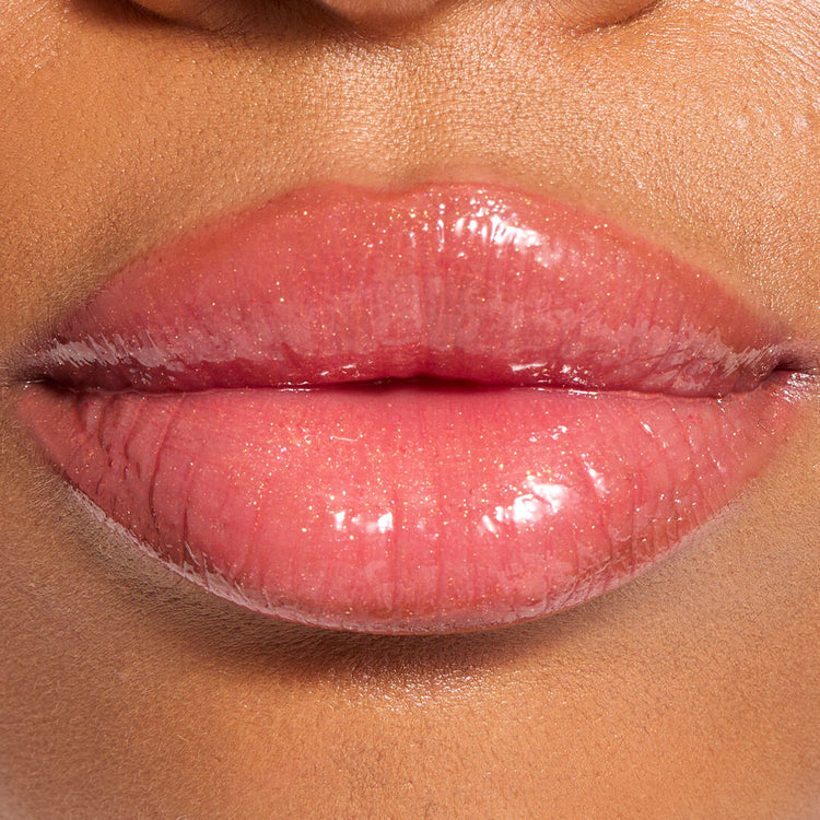 Revolution Pout Lip Gloss Stick Shimmer Sugar Cookie Pink