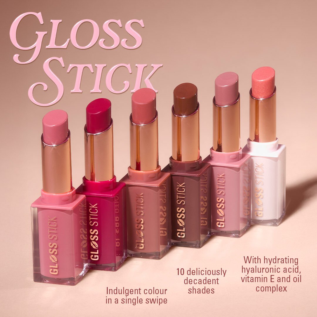 Revolution Pout Lip Gloss Stick Toffee Nude