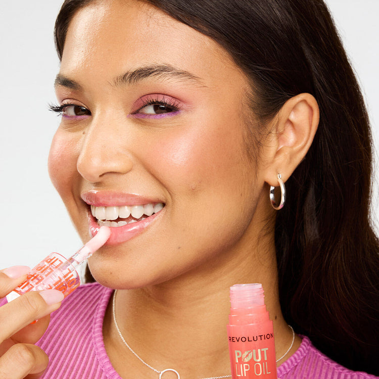 Revolution Pout Lip Oil Juicy Peach