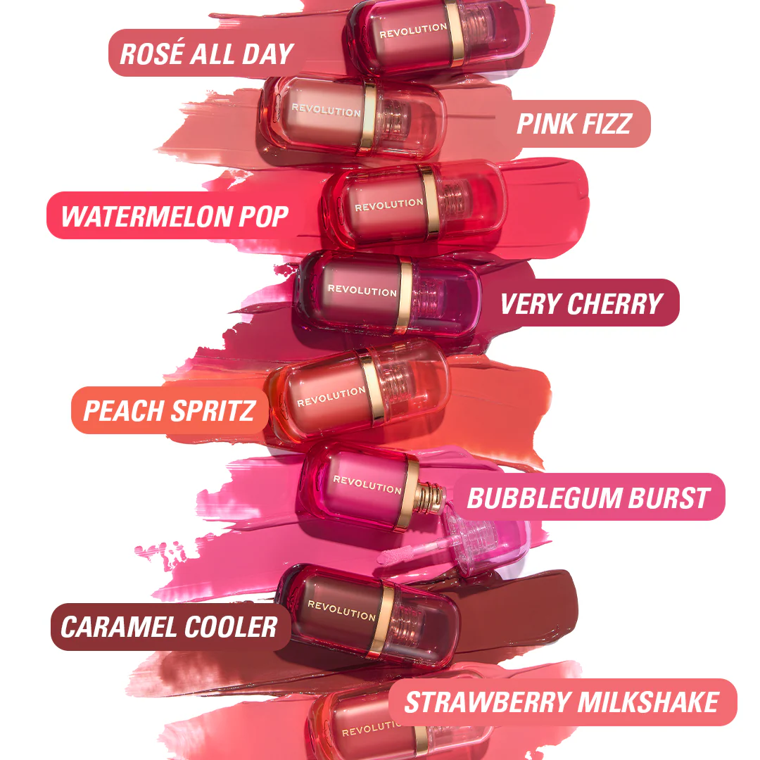 Revolution Superdewy Liquid Blush Burst Rose All Day Dusty Pink
