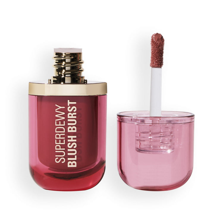Revolution Superdewy Liquid Blush Burst Rose All Day Dusty Pink