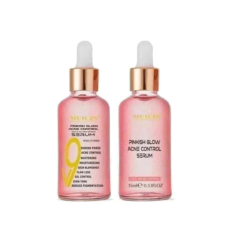 V9 Pinkish Glow Anti Acne Face Serum - Muicin
