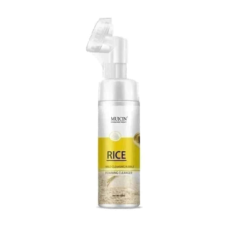 Rice Mild Cleansing Bubble Foaming Facial Cleanser - Muicin