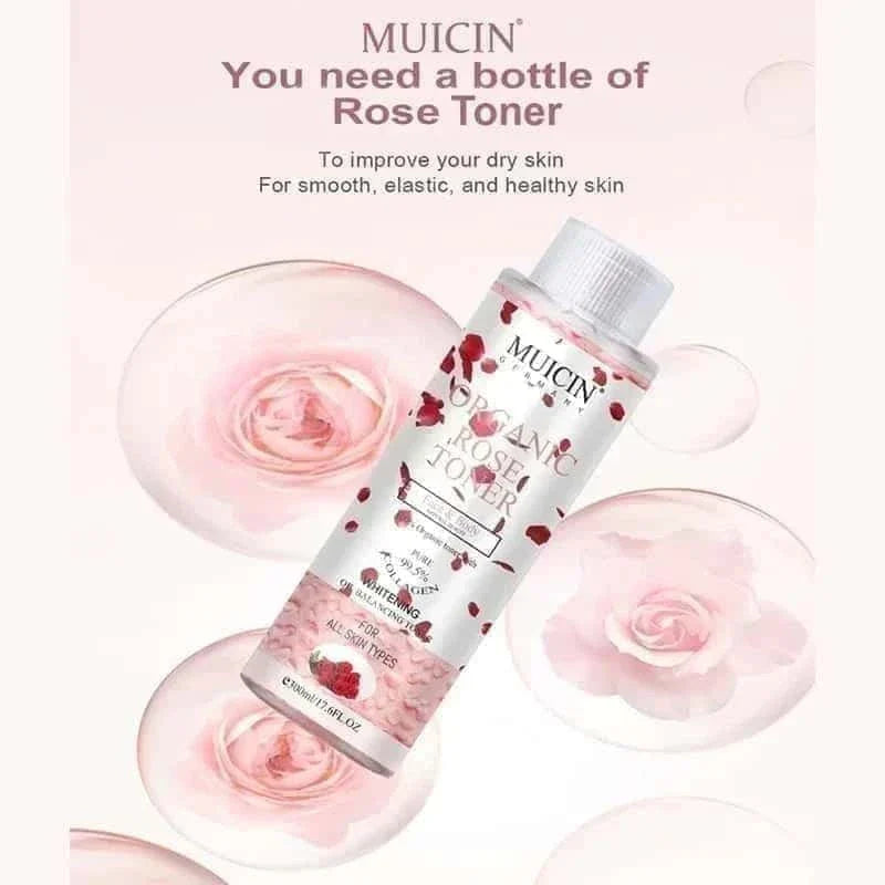 Organic Rose Hydration Toner - Muicin