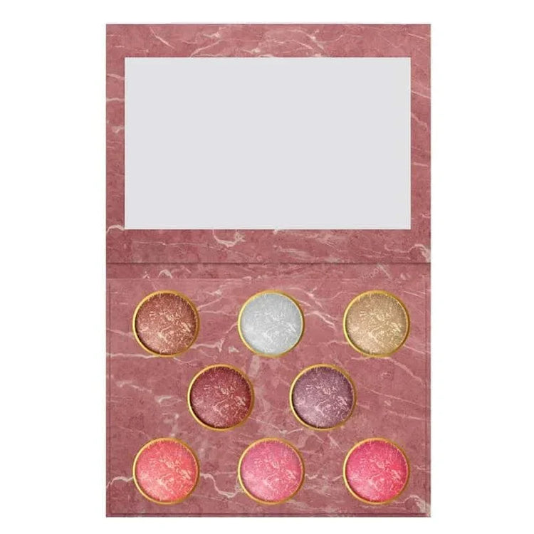 Baked Terracotta Highlight Blush & Eyeshadow Palette - Muicin