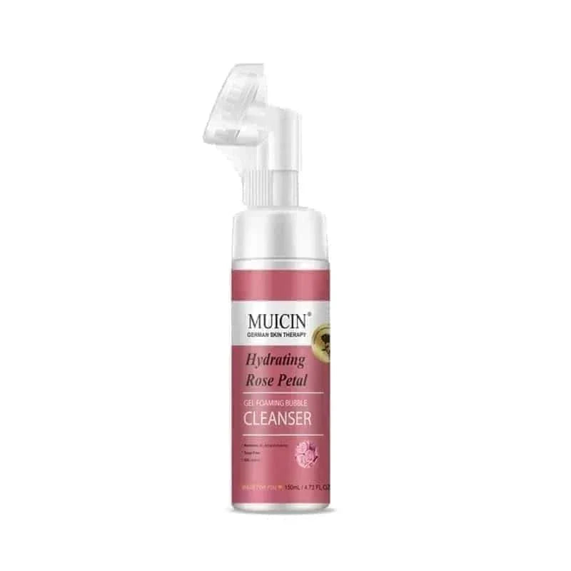Rose Petal Gel Foaming Bubble Cleanser - Muicin