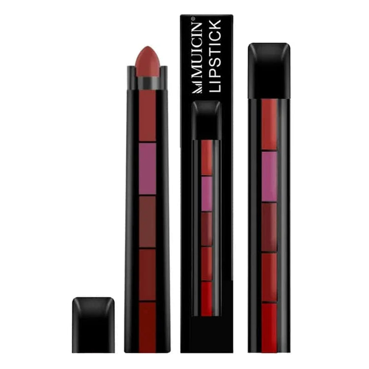 5 In 1 Matte Lipsticks - Muicin