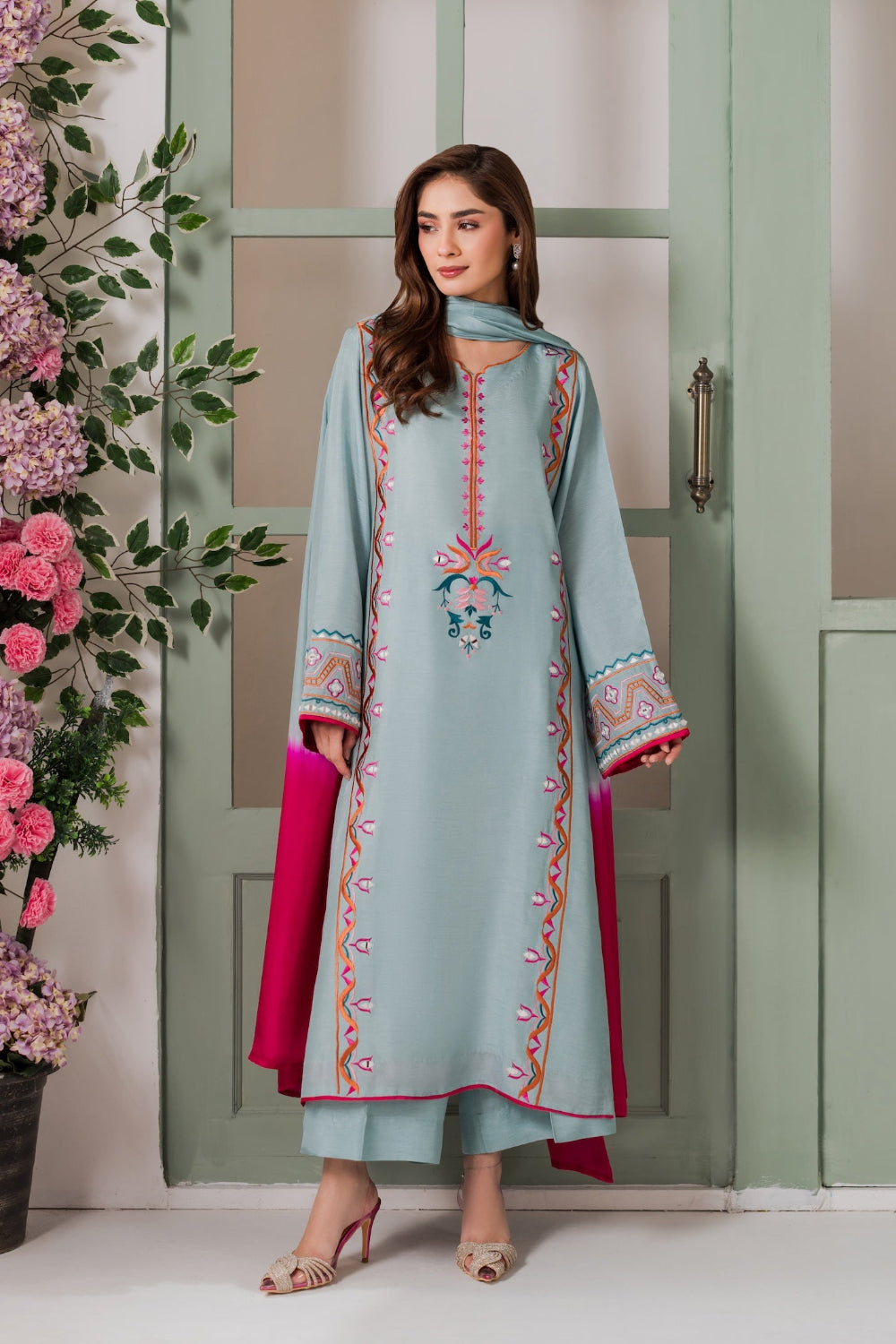 Rooma 3 Piece Stitched - Tawakal Closet