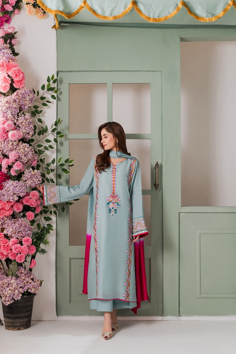 Rooma 3 Piece Stitched - Tawakal Closet