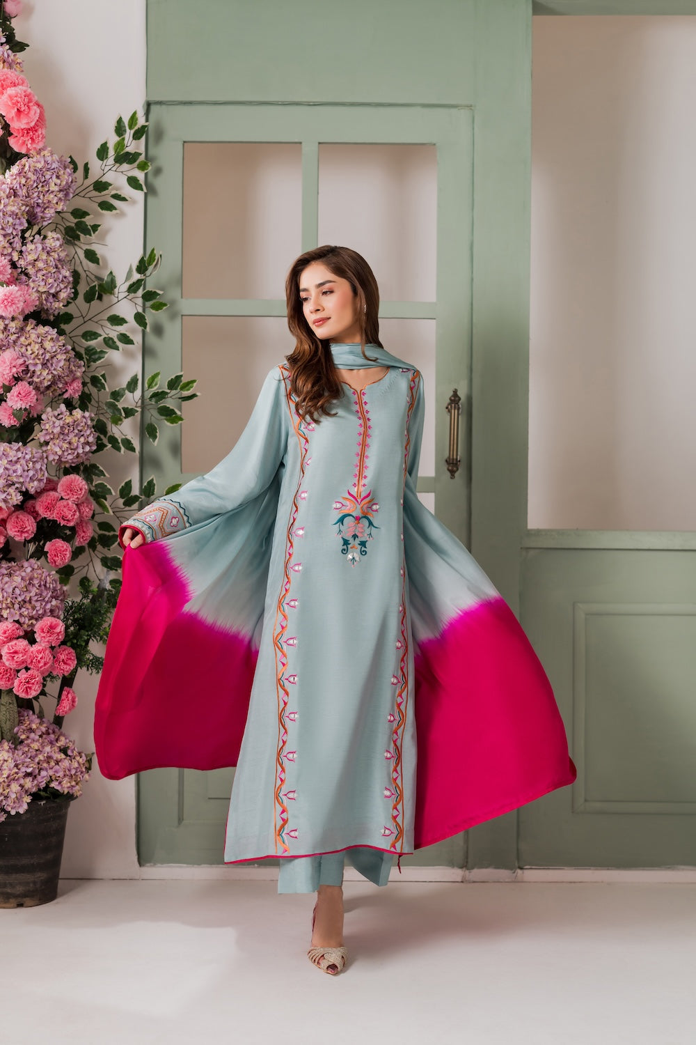 Rooma 3 Piece Stitched - Tawakal Closet