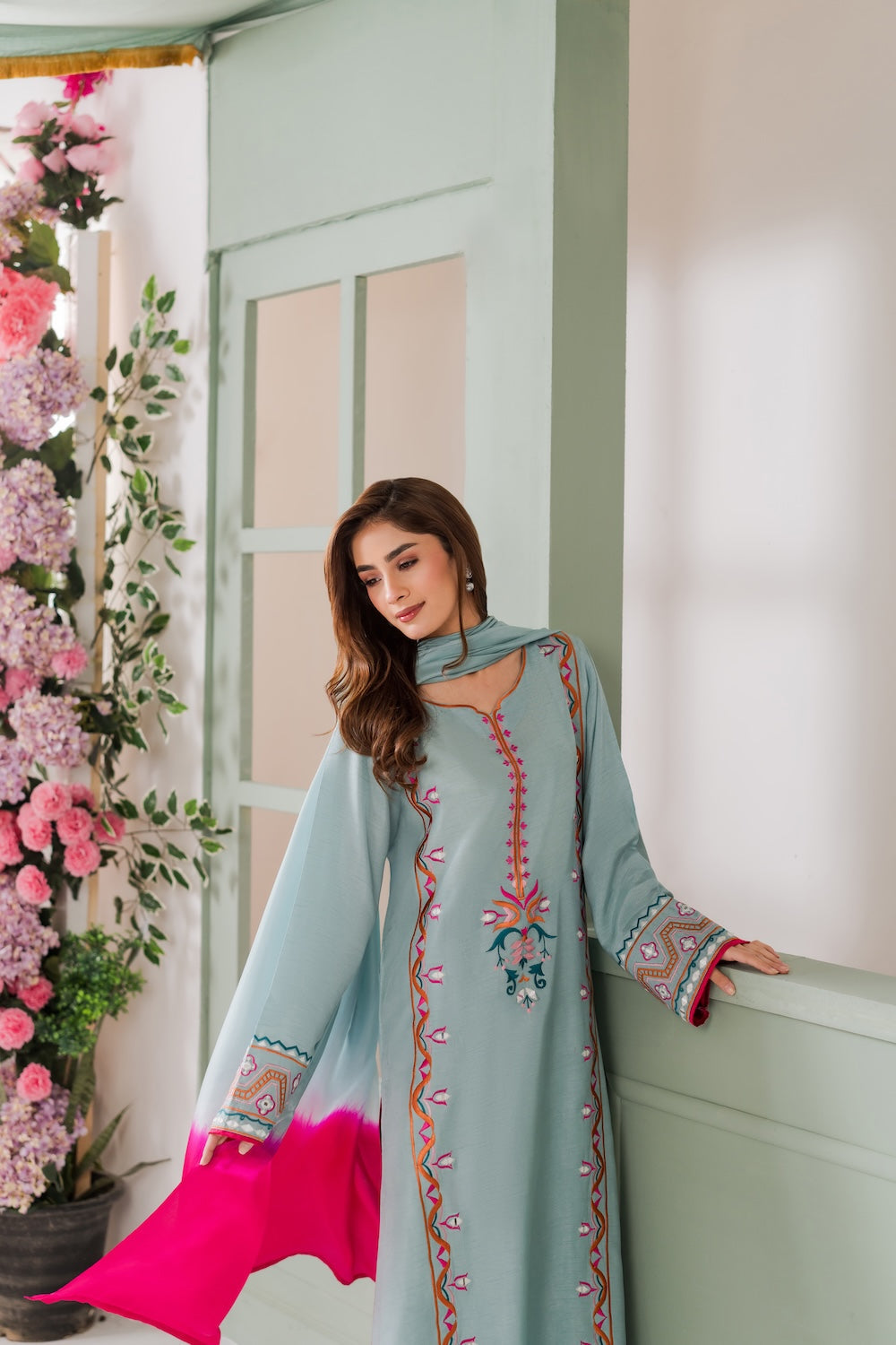Rooma 3 Piece Stitched - Tawakal Closet