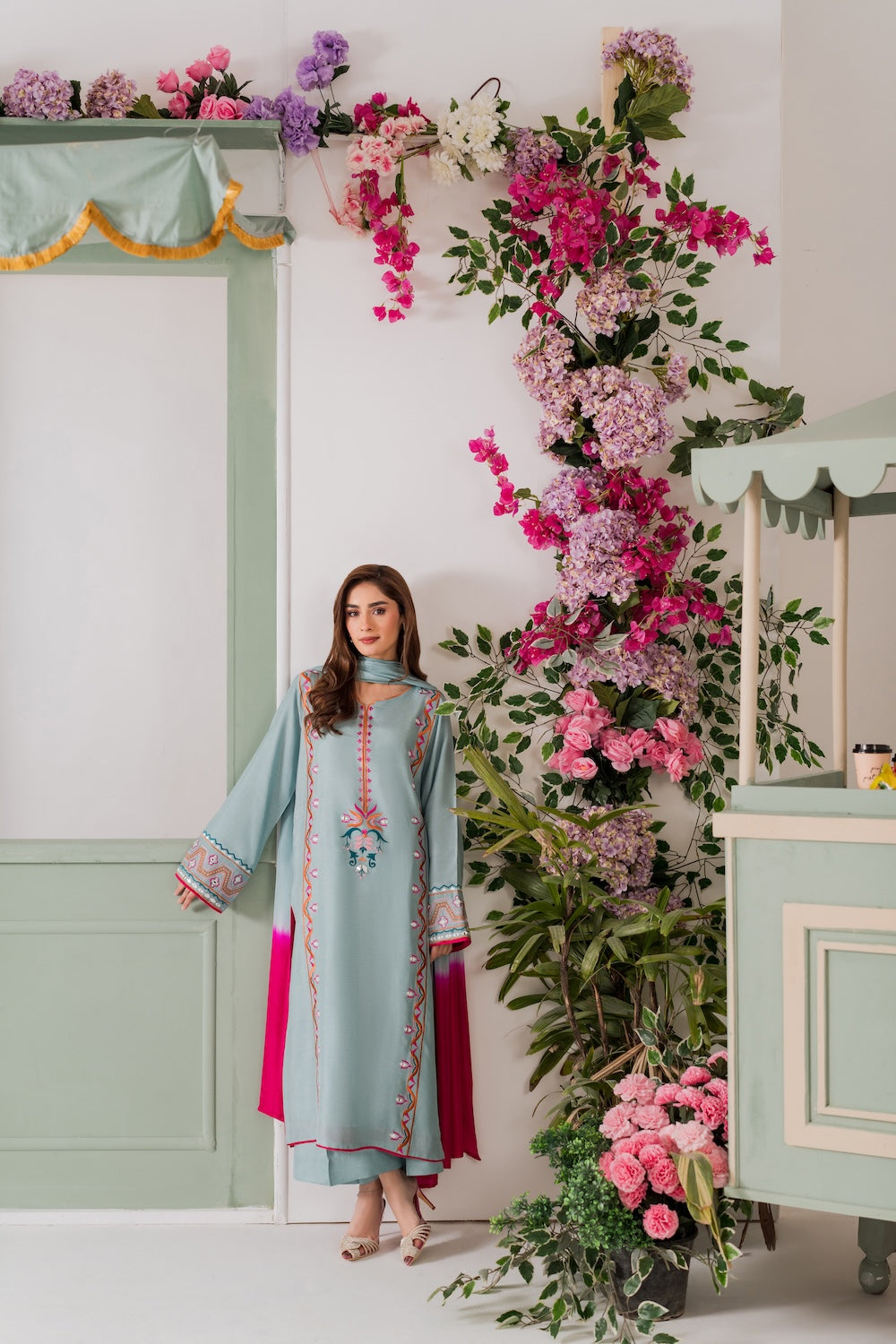 Rooma 3 Piece Stitched - Tawakal Closet