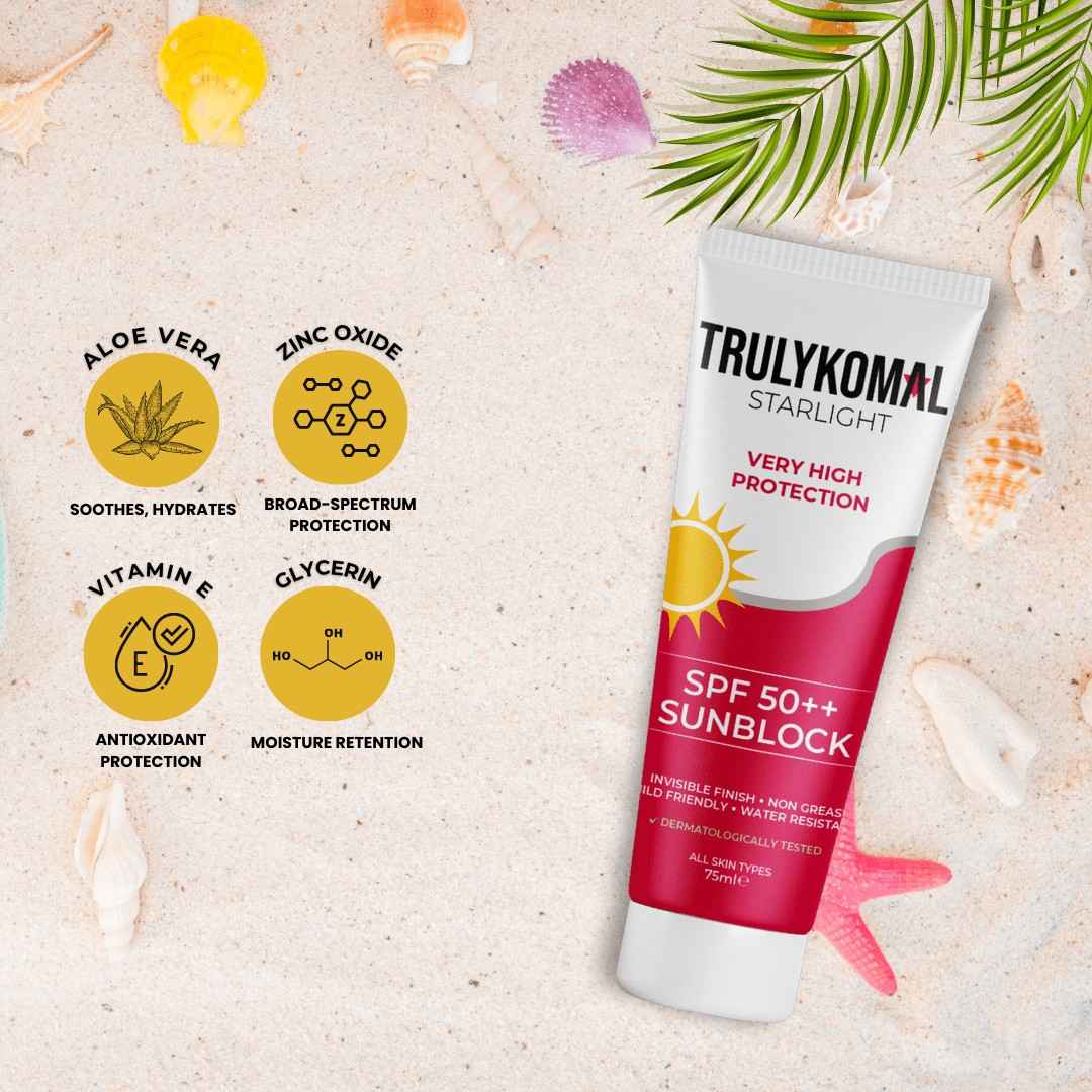Sunblock Spf 50++ - Trulykomal
