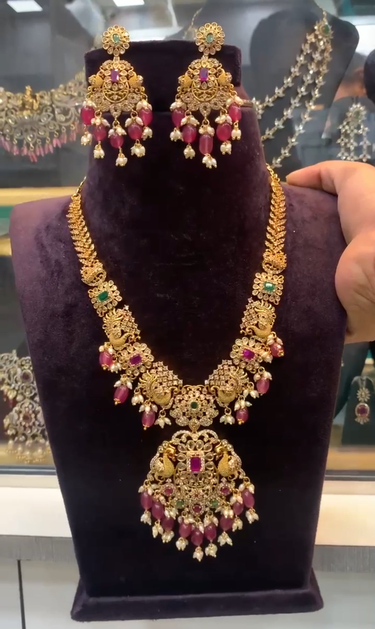 Handmade Luxury Jadau Mala - Aloro Jewels