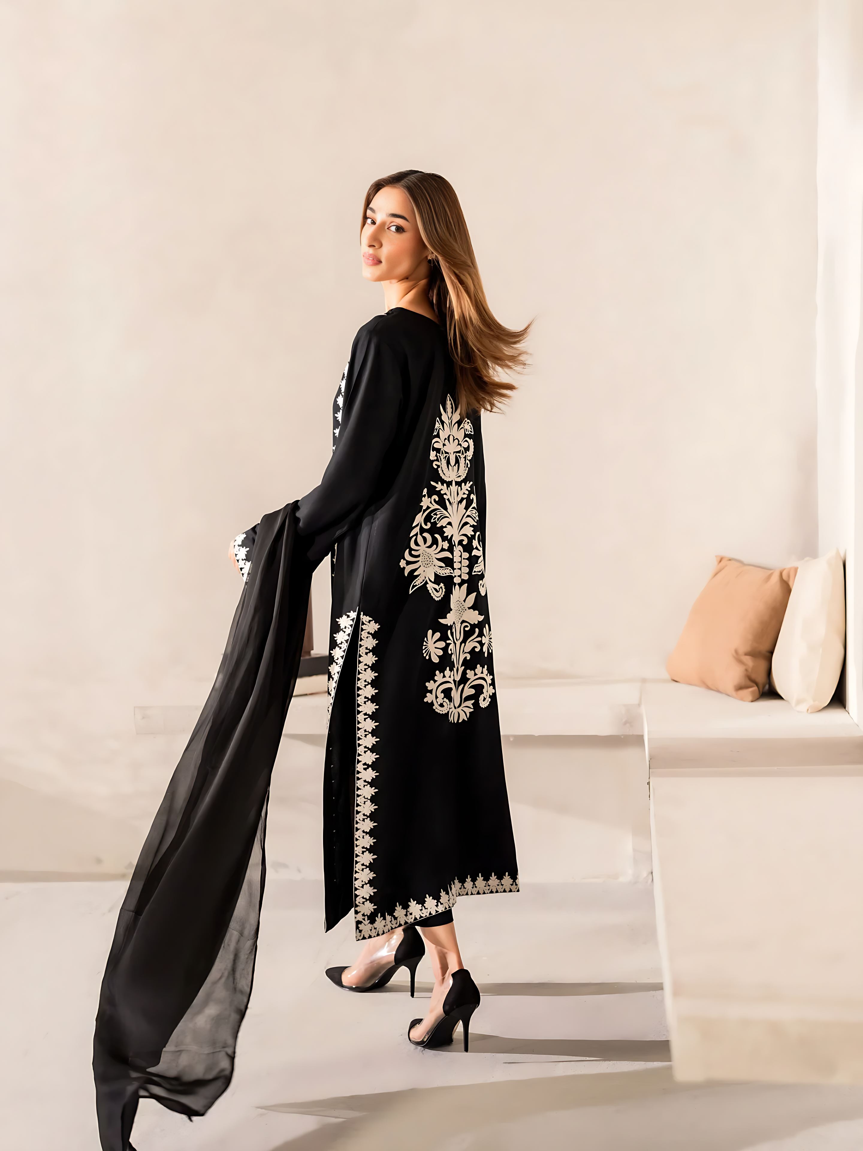 Blackish EMB 3PCS - Tawakal Closet