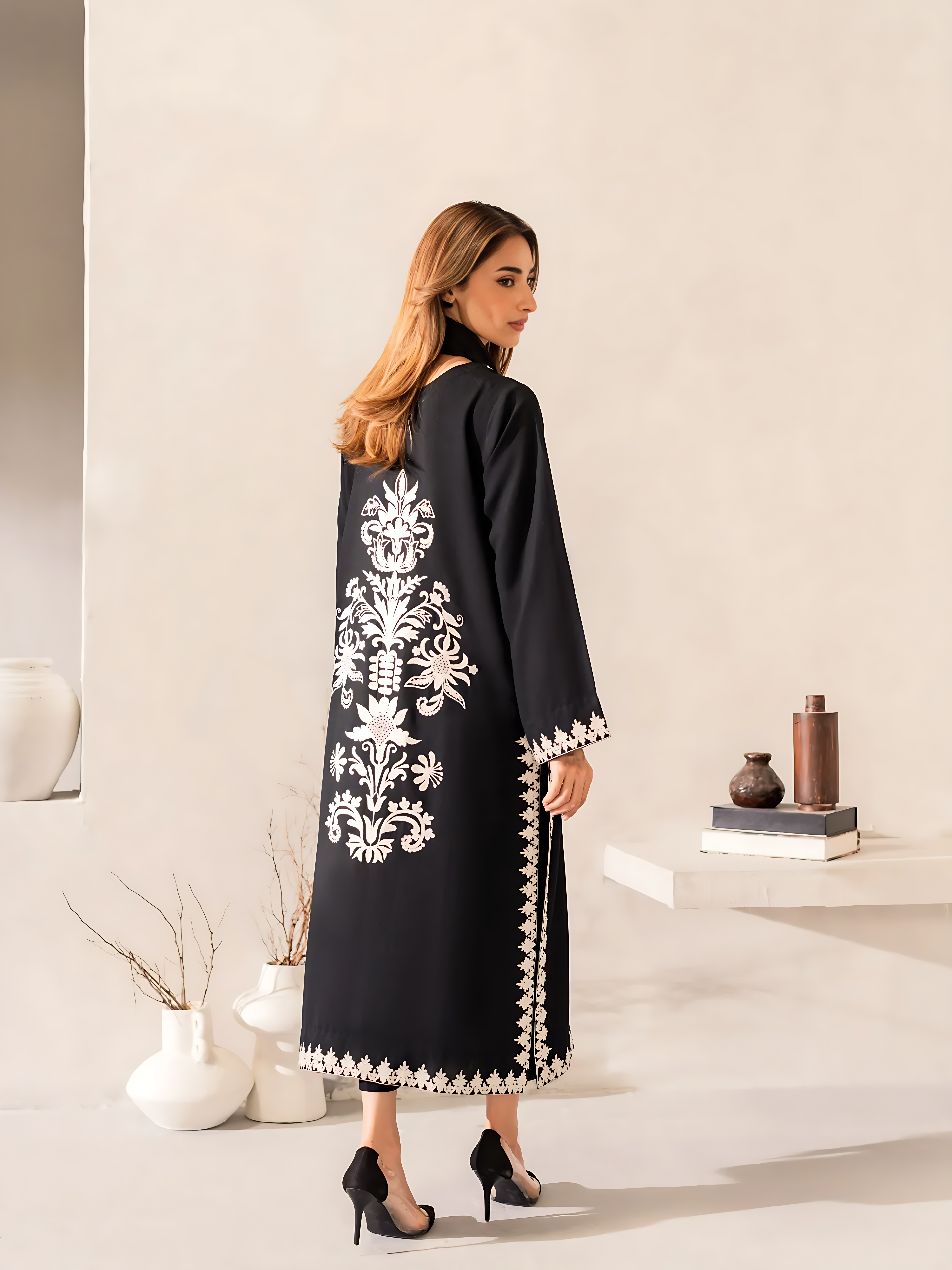 Blackish EMB 3PCS - Tawakal Closet