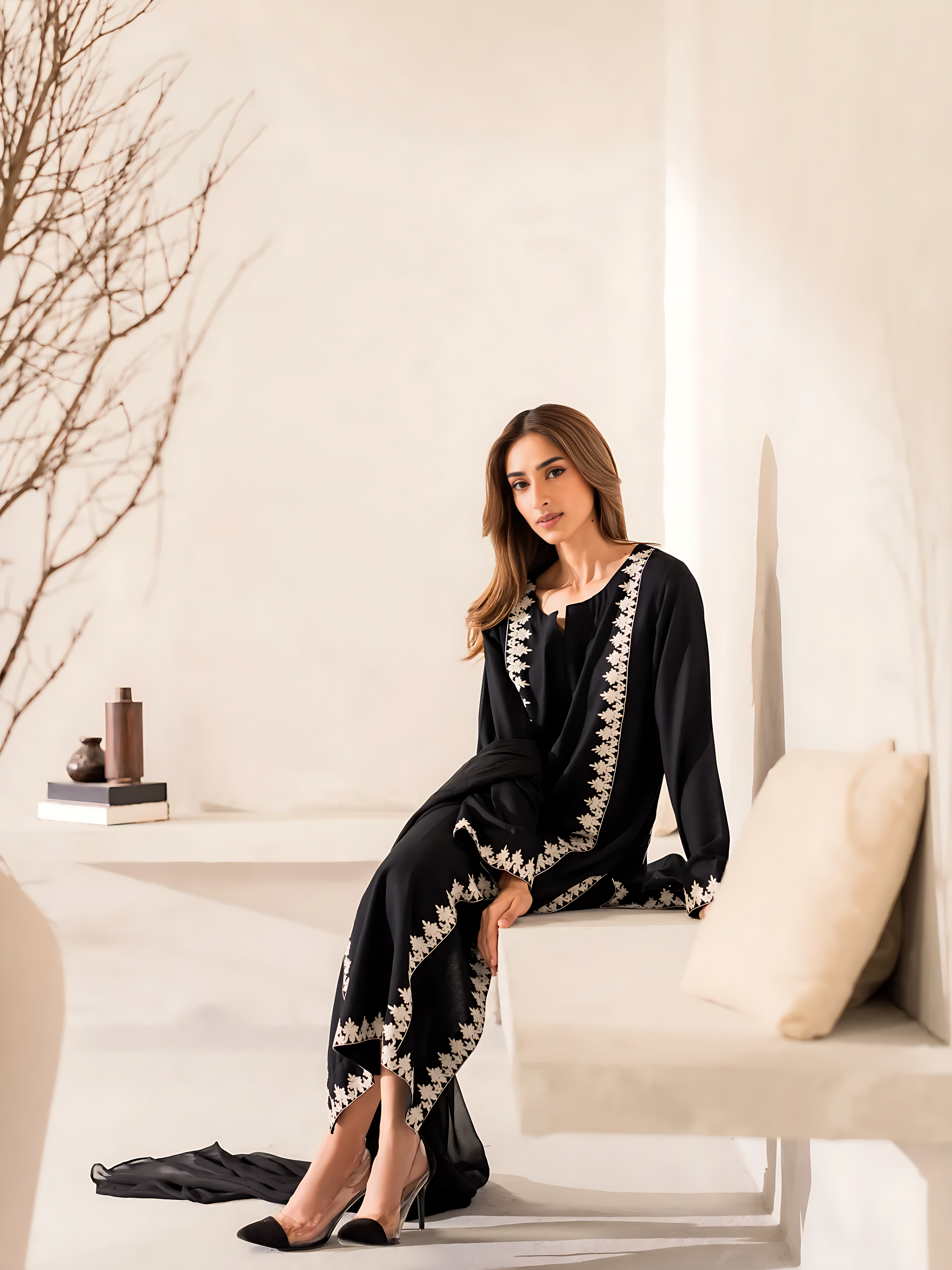 Blackish EMB 3PCS - Tawakal Closet
