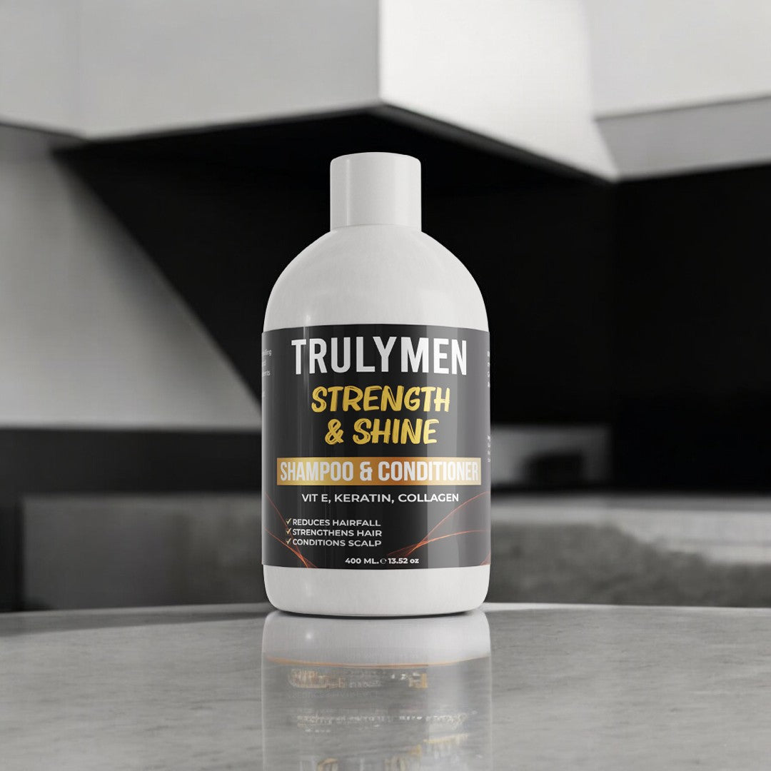 Strength & Shine Conditioning Shampoo - Trulymen - TrulyKomal