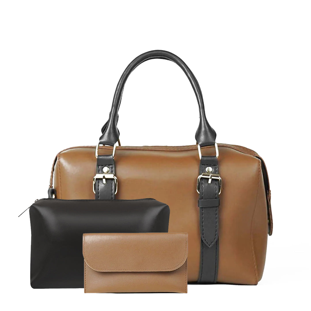 Twin Brown Shoulder bag - Bag X