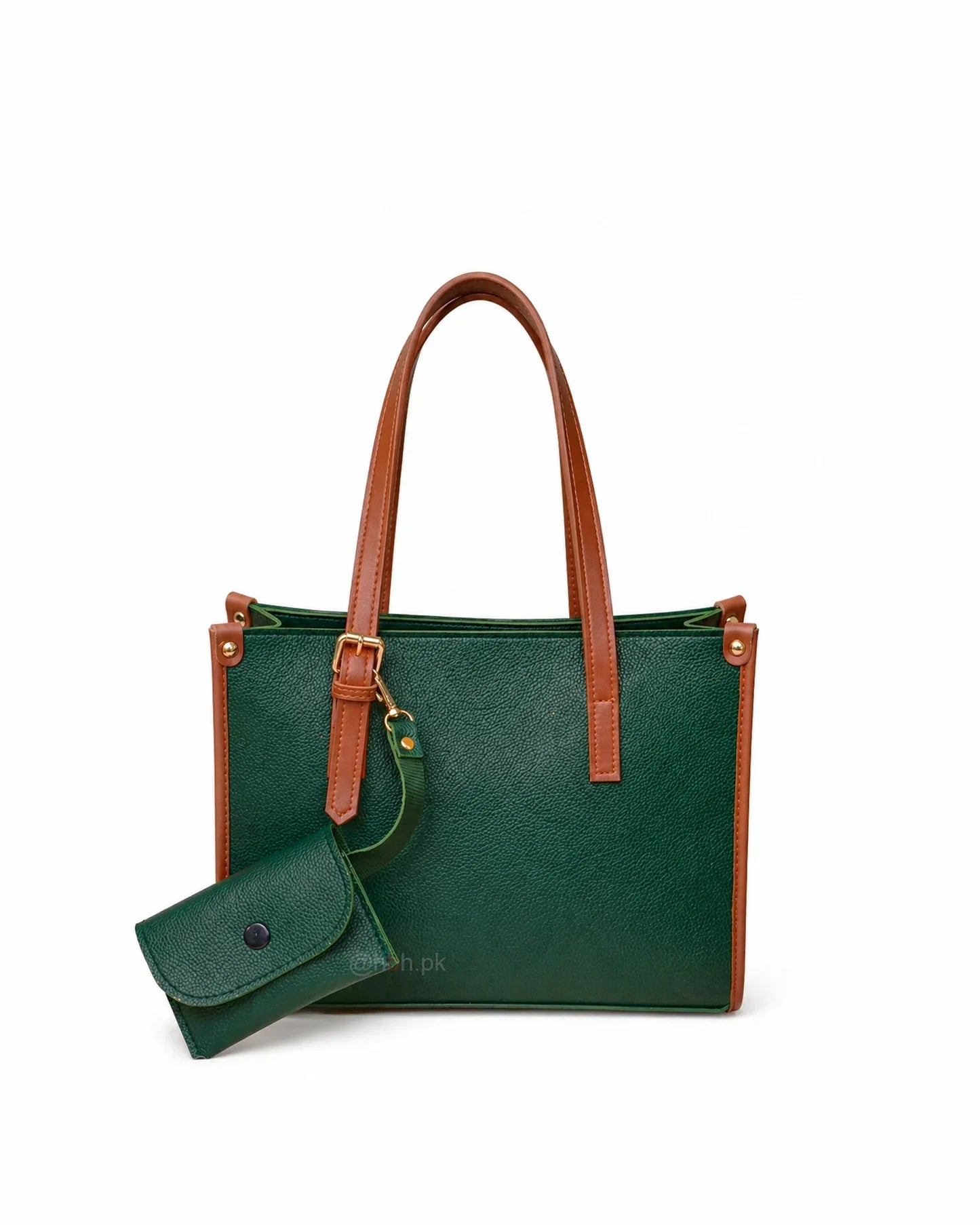 Daily Tote - Green (with mini-wallet) - HBH