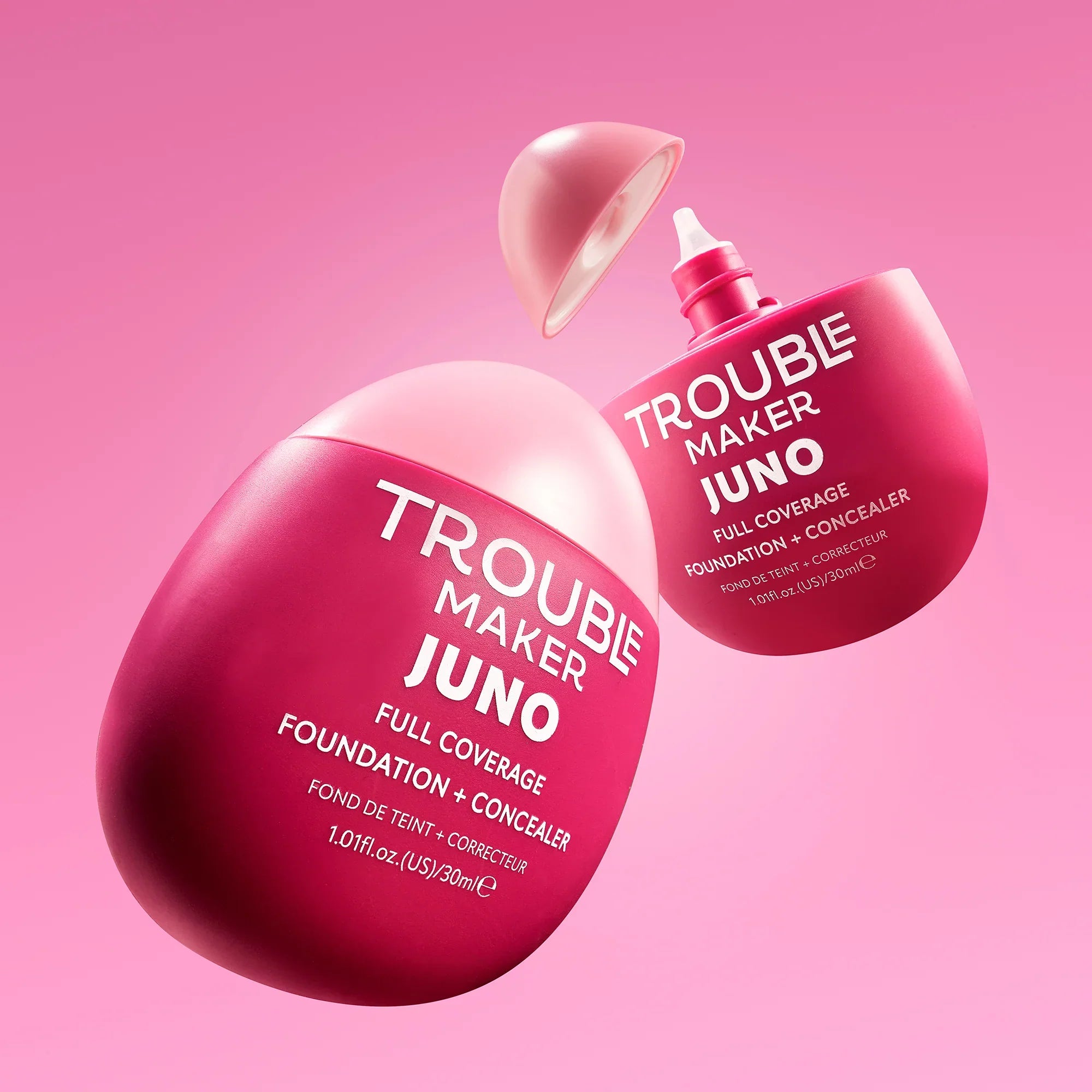 Trouble Maker Juno Full Coverage Matte Foundation Wizz Kid 30ml
