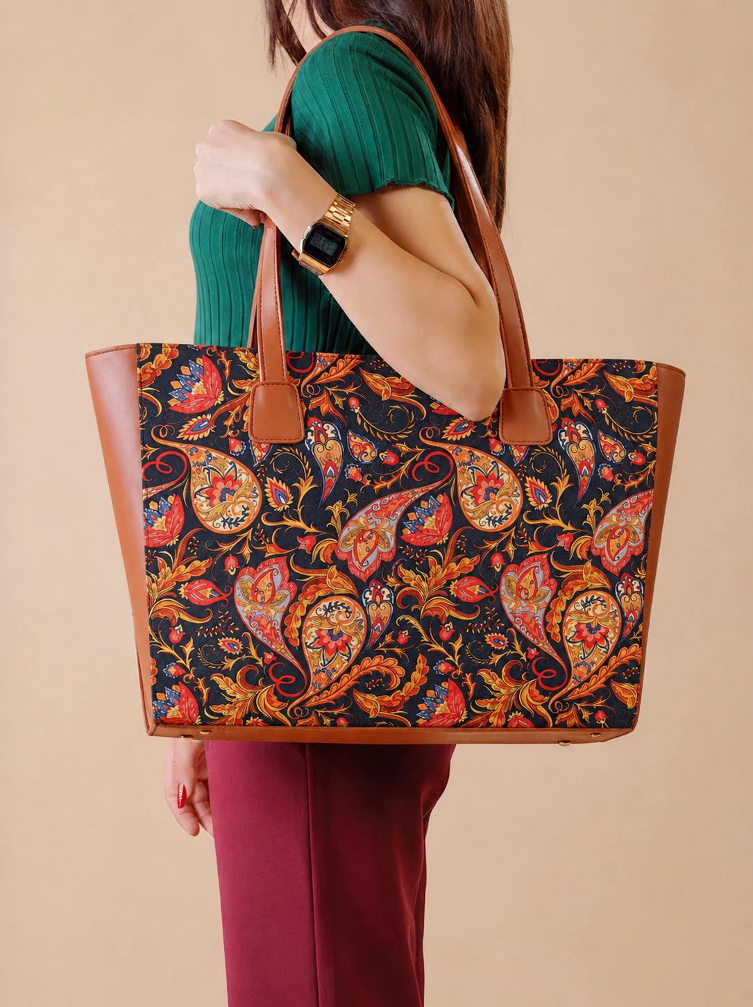 Uni Canvas Tote - Carry Brown - HBH